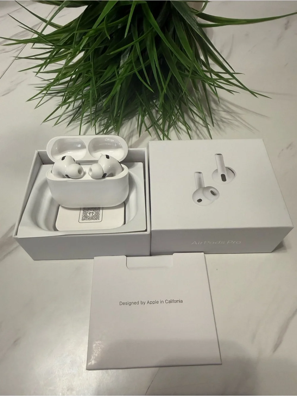 White AirPods Pro Charging Case with Box
